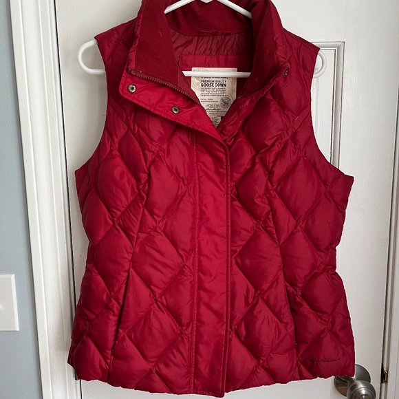 Eddie Bauer Premium Quality Goose Down quilted vest - Picture 1 of 10